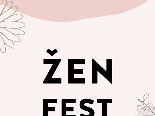 Plakát události Ženfest pod třešní