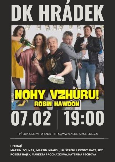 Plakát události Nohy vzhůru