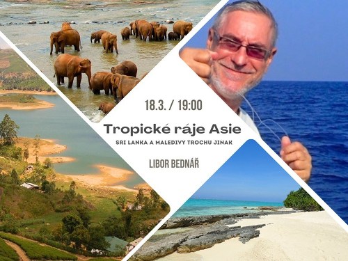 Plakát události Tropické ráje Asie  - Sri Lanka  a Maledivy trochu jinak