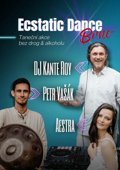 Plakát události DJ Kante Roy | Ecstatic Dance Brno