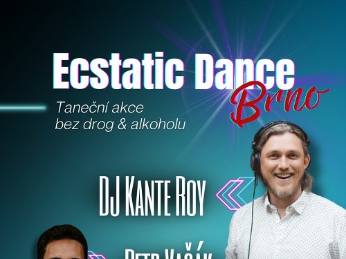 Plakát události DJ Kante Roy | Ecstatic Dance Brno