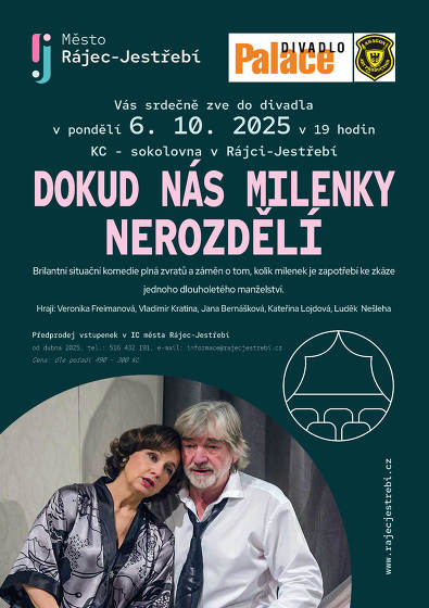 Plakát události Dukud nás milenky nerozdělí