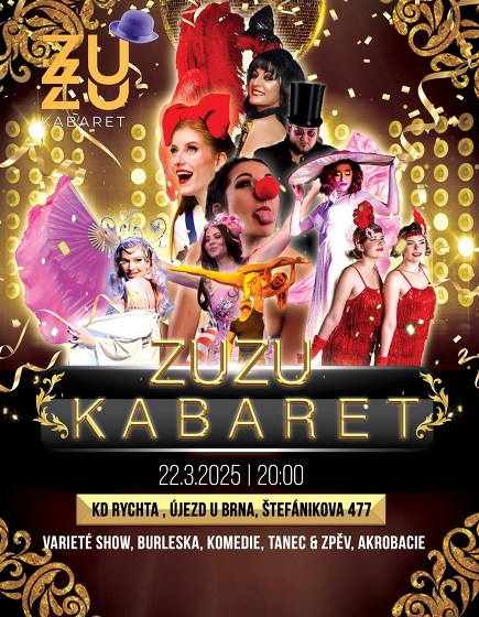 Plakát události ZuZu Kabaret