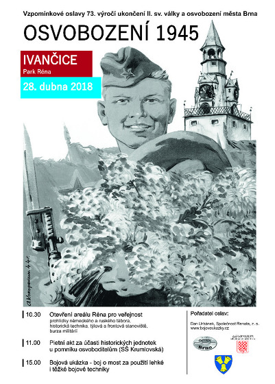 Plakát události Osvobození 1945
