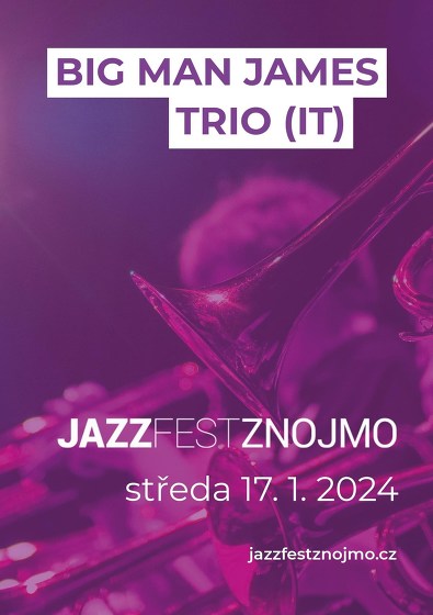 Plakát události Big Man James Trio (IT)