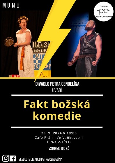 Plakát události Fakt božská komedie