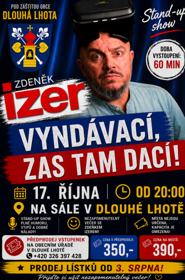 Plakát události Zdeněk Izer