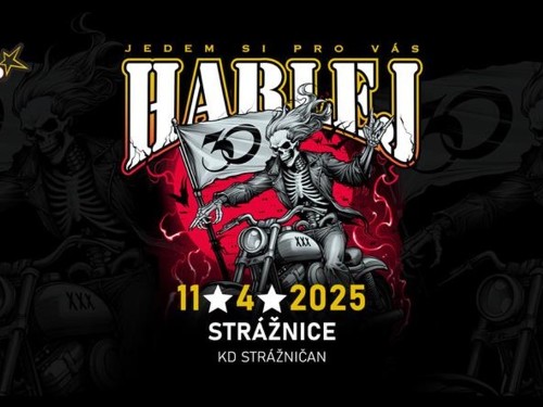 Plakát události Harlej 30 let