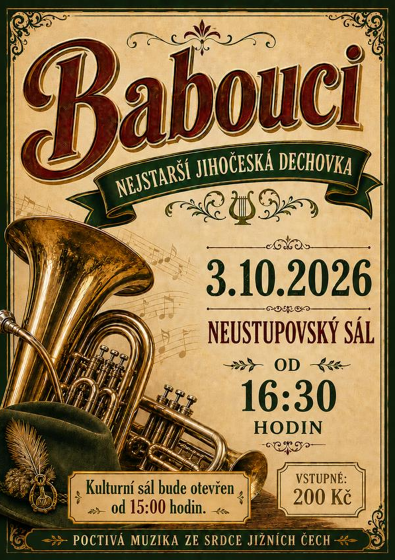 Plakát události Babouci - dechovka