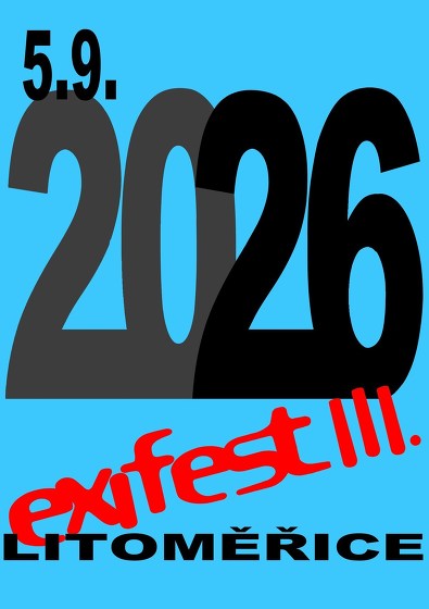 Plakát události Exifest 2026