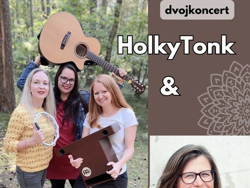 Plakát události Dvojkoncert HolkyTonk & Marie Tilšarová