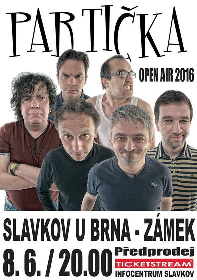 Plakát události Partička open air ve Slavkově