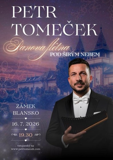 Plakát události Petr Tomeček / Panova flétna pod širým nebem