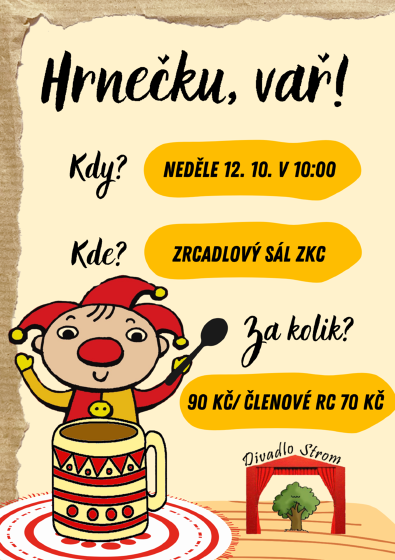 Plakát události Pohádka pro děti