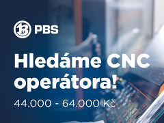První brněnská strojírna Velká Bíteš, a. s. nabízí práci na pozici CNC obráběč (43 000 až 64 000 Kč s odměnami a příplatky) v obci Velká Bíteš