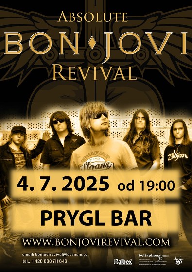 Plakát události Bon Jovi Revival