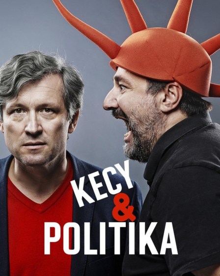 Plakát události Kecy & politika LIVE Ivančice