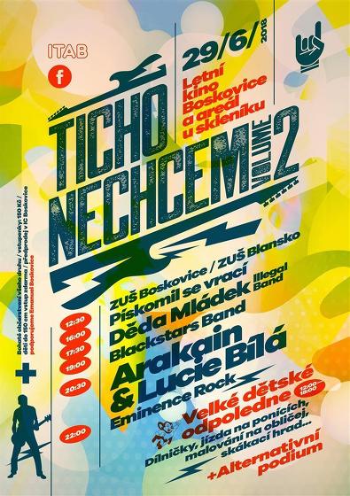 Plakát události ITAB - Ticho nechcem!