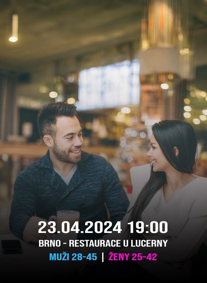 Plakát události Seznamovací Večer | 23.04.2024