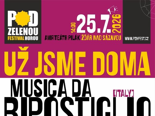 Plakát události Festival Pod Zelenou horou 2026