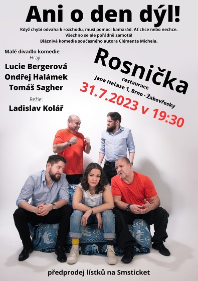 Plakát události Ani o den dýl!