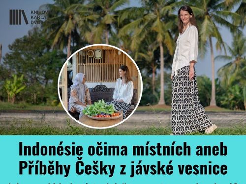 Plakát události Indonésie očima místních aneb Příběhy Češky z jávské vesnice