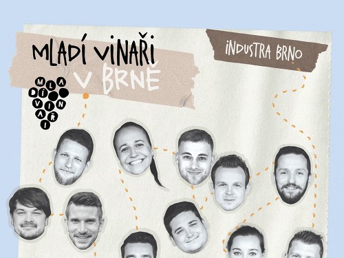 Plakát události Mladí vinaři v Brně