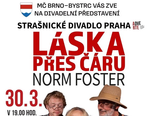 Plakát události Norm Foster: LÁSKA PŘES ČÁRU