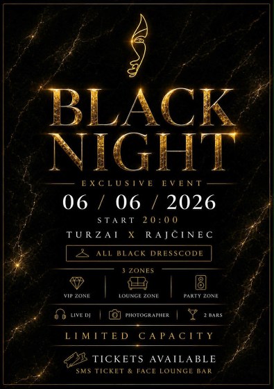 Plakát události BLACK NIGHT