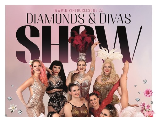 Plakát události Divine Burlesque: Diamonds & Divas show