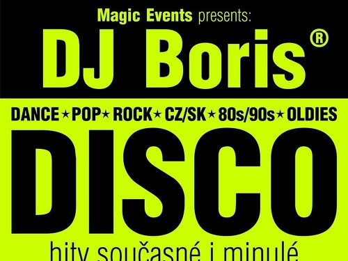 Plakát události DJ Boris DISCO - Rosice