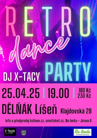 Plakát události Retro Dance Party