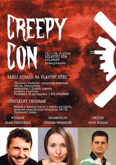 Plakát události Creepy Con