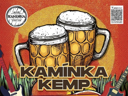 Plakát události Slavnosti piva KAMÍNKA KEMP Roštín 2026