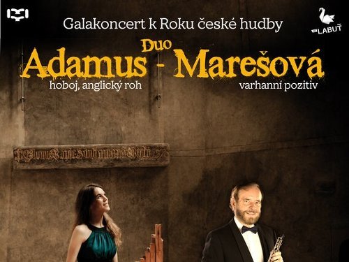 Plakát události Duo Adamus / Marešová – Galakoncert k Roku české hudby