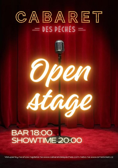 Plakát události Open Stage