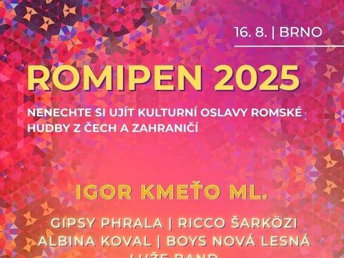 Plakát události Romipen 2025