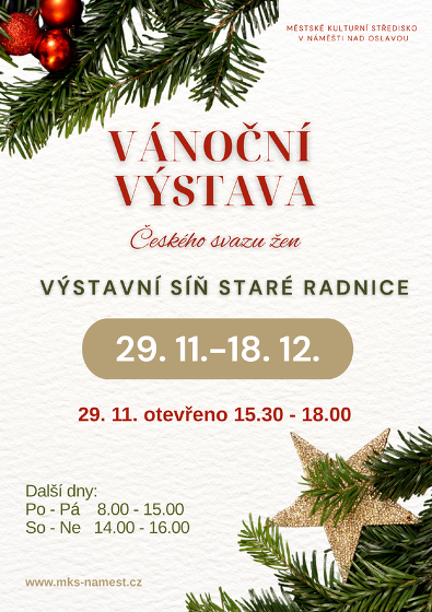 Plakát události Vánoční výstava