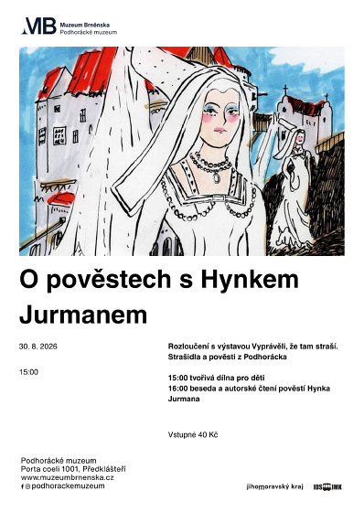Plakát události O pověstech s Hynkem Jurmanem