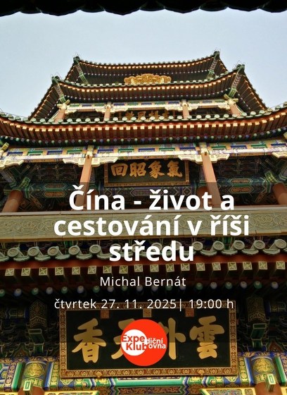 Plakát události Čína - život a cestování v říši středu