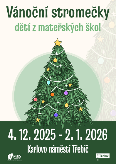 Plakát události Výstava vánočních stromečků dětí