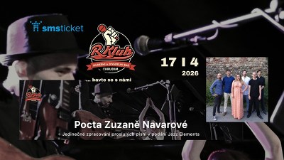 Plakát události Pocta Zuzaně Navarové - Chrudim