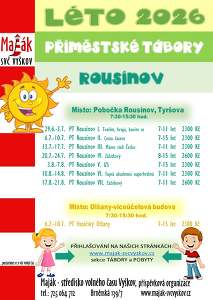Příměstské tábory léto 2026