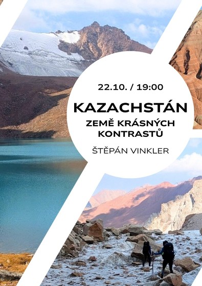 Plakát události Kazachstán - země krásných kontrastů