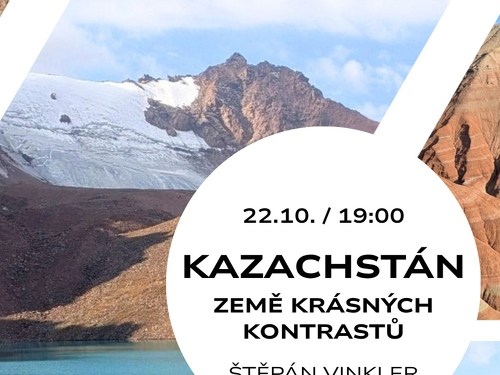 Plakát události Kazachstán - země krásných kontrastů