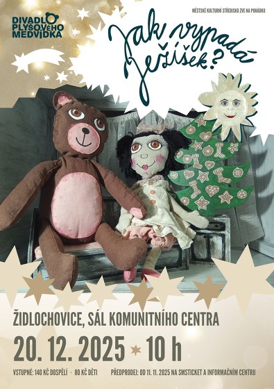 Plakát události Divadlo pro děti: Jak vypadá Ježíšek