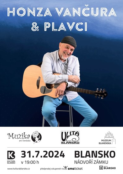 Plakát události Honza Vančura & Plavci