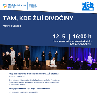 Plakát události Divadlo: Tam, kde žijí divočiny