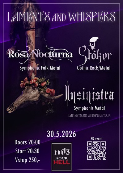 Plakát události LAMENT and WHISPERS