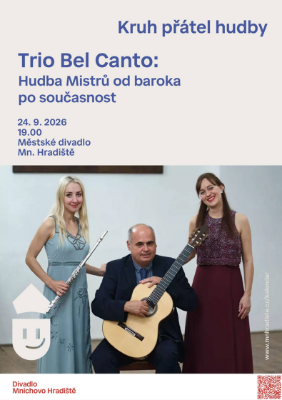 Plakát události Hudba Mistrů od baroka po současnost